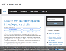 Tablet Screenshot of insidehardware.it